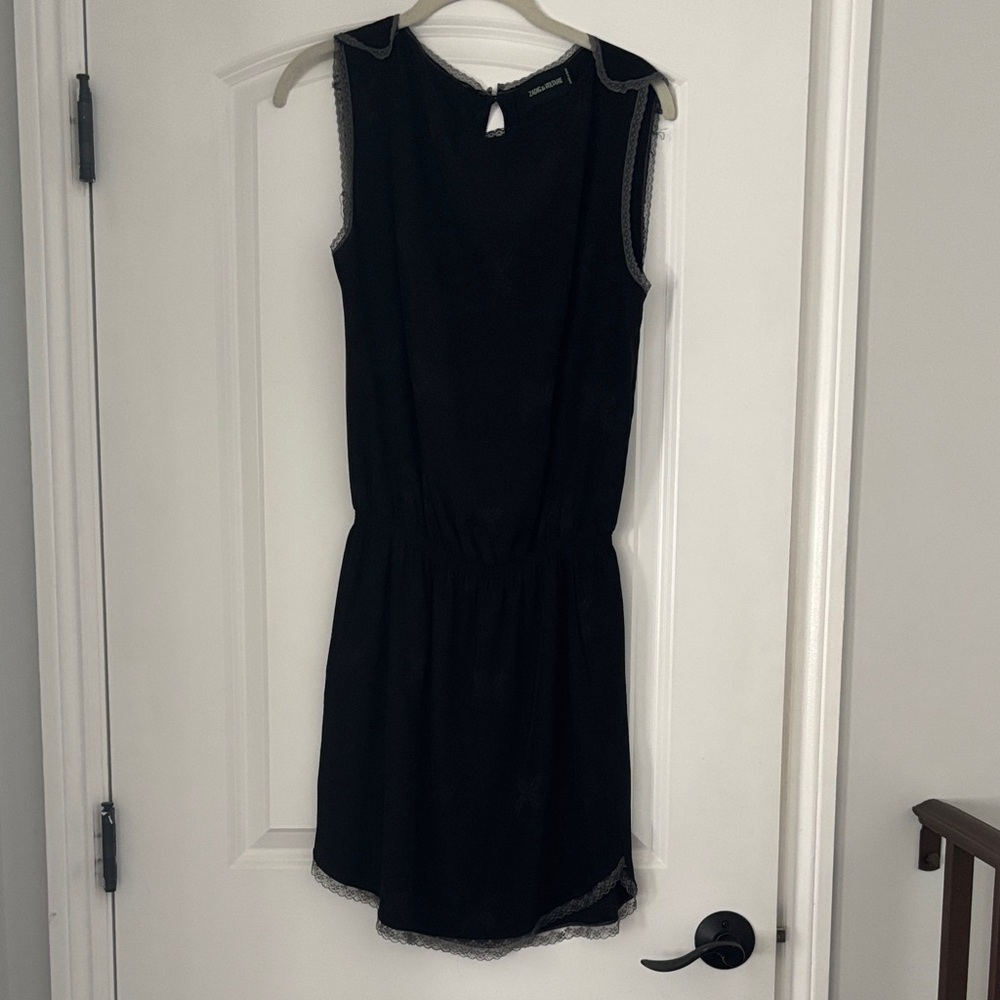 Zadig & Voltaire Black Mini Dress